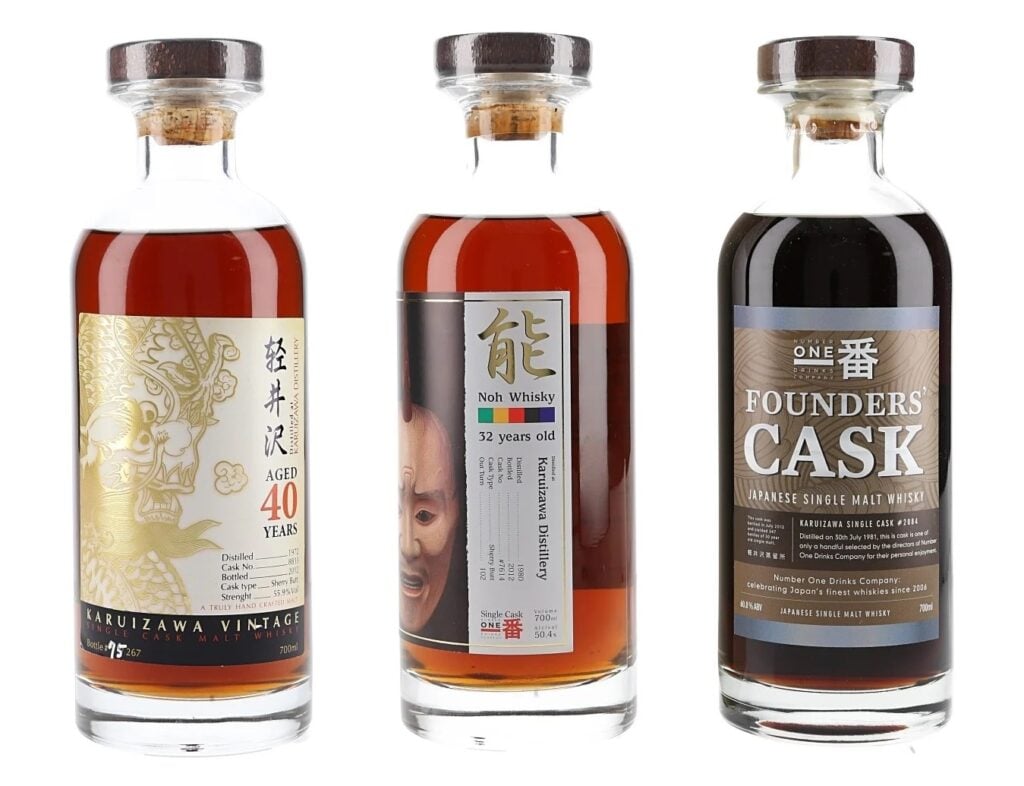 July 2024 Whisky & Spirits Auction Results - Photography