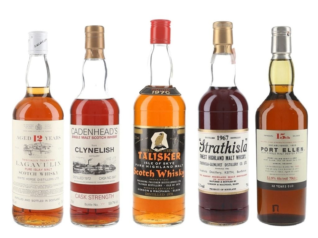 December 2025 Whisky & Spirits Auction Results - Photography
