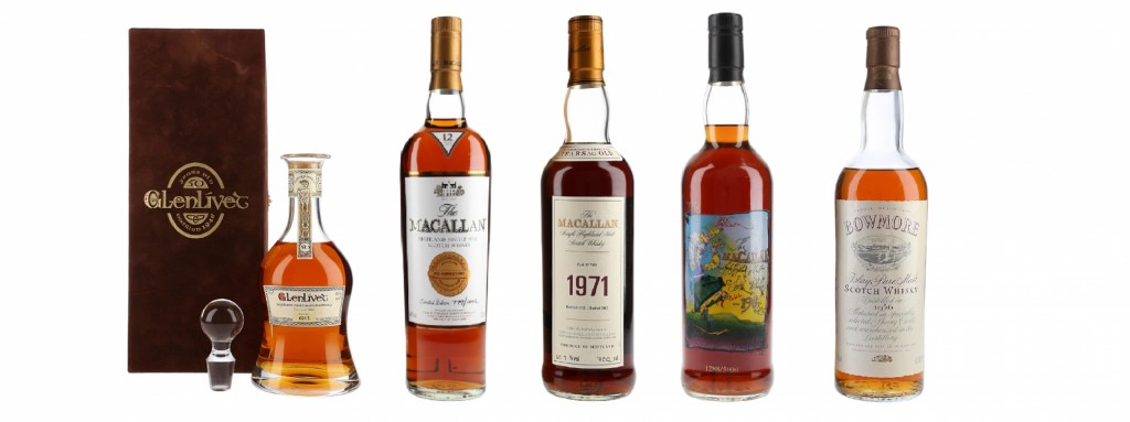 February 2022 Whisky & Spirits Auction Results - Photography