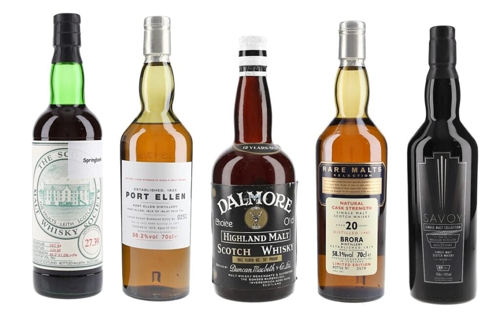 January 2025 Whisky & Spirits Auction Results - Photography