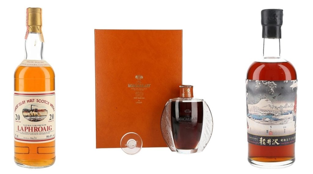 December 2025 Whisky & Spirits Auction Results - Photography